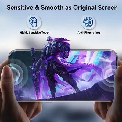 3 PACK For iPhone 14  Tempered GLASS Screen Protector