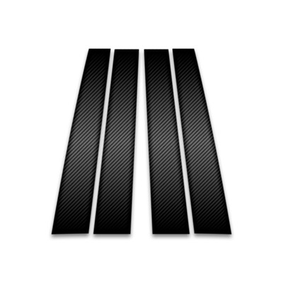 Pillar Post Trim for 2017-2023 Nissan Armada [Carbon Fiber 4pc]