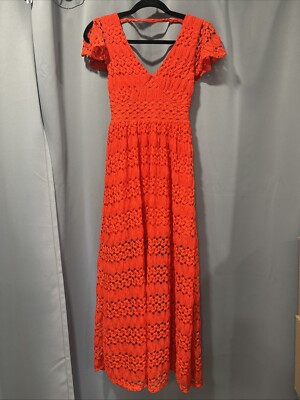 white christmas dresses Tiffy Crochet Short Sleeve Maxi Dress - Black - Buy Women's Dresses main image 0