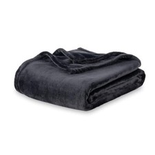Classic VelvetLoft Solid Throw Blanket, Lightweight Soft Fuzzy Plush Throw