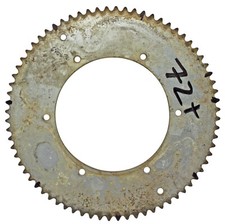 72 Tooth 35 Chain Pitch Sprocket 5-1/4" Bolt Pattern Go Kart Cart Mini Bike