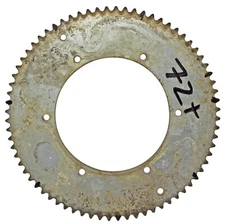 72 Tooth #35 Chain Pitch Sprocket 5-1/4" Bolt Pattern Go Kart Cart Mini Bike