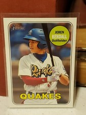 2018 Topps Heritage Minors Base #8 Jeren Kendall