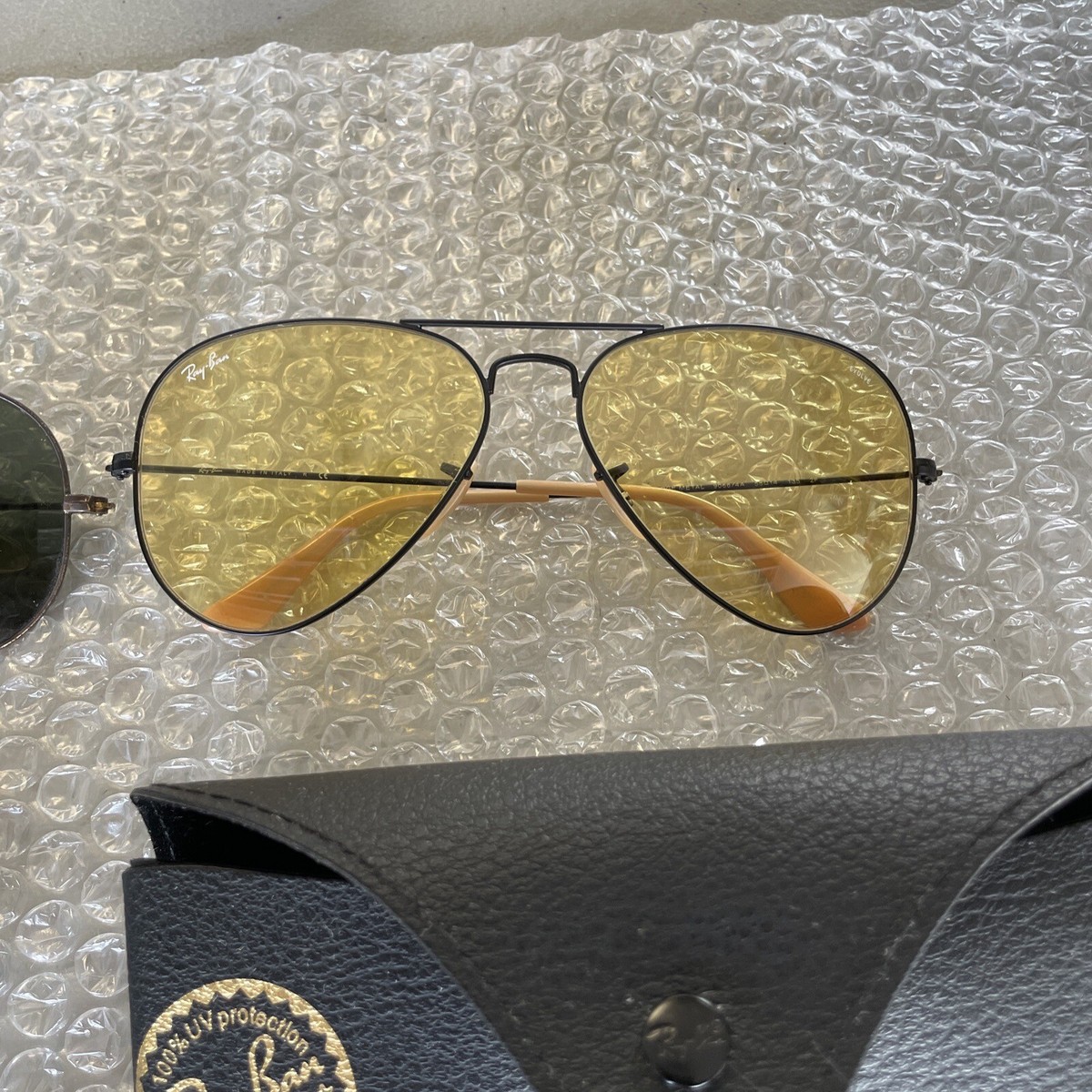 Ray Ban Sunglasses Made in Italy LN Authentic Ray Ban Italy - Etsy main image 2