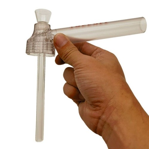 Juego de 2 piezas de cachimba portátil premium convertidor de tornillo en botella filtro de agua bong NUEVO - Imagen 4 de 12
