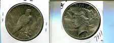 1926 P PEACE SILVER DOLLAR BU 7911S
