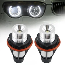 2pcs Angel Eyes Halo Ring LED Bulbs White Light for BMW 730i 735i 740i 745i 760i