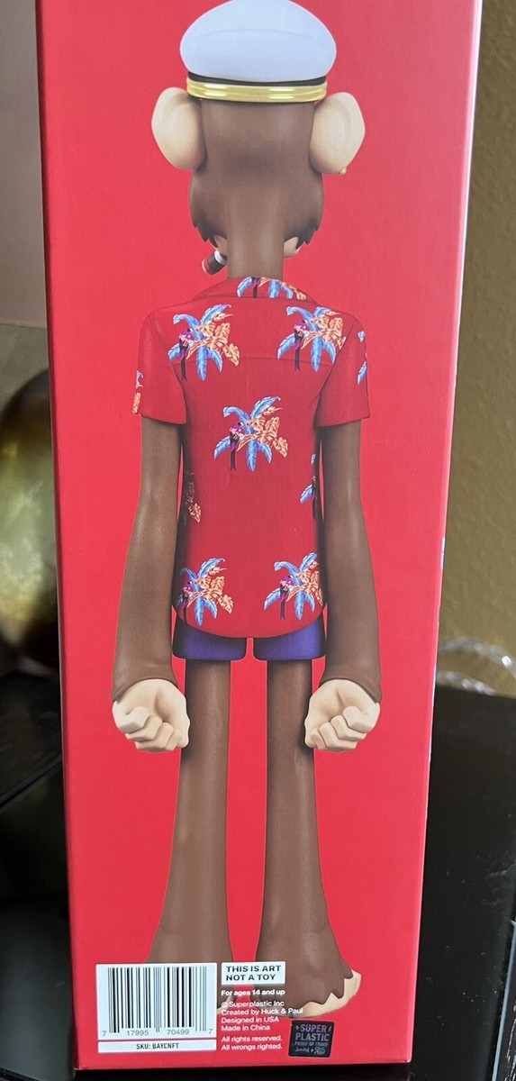 スーパープラスチック × ボアード・エイプ ヨットクラブ カーティス フィギュア Superplastic x BAYC 13-in. SUPERBORED Figure CURTIS/Bored