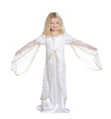 Kleid Kleiner Engel für Kinder Kostüm Weihnachten Karneval Fasching 