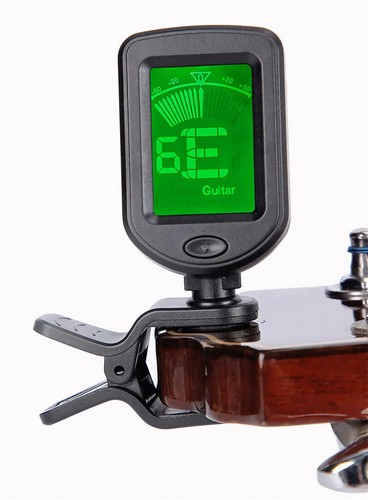 Digital Chromatic LCD Clip-On Tuner For Guitar Ukulele Violin Bass Instruments - Picture 6 of 7