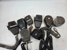Lot of 8 CB hand held microphones TUrner 350 Shure Astatic and more