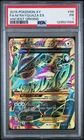 2015 POKEMON XY ANCIENT ORIGINS #98 FULL ART/M RAYQUAZA EX PSA 1