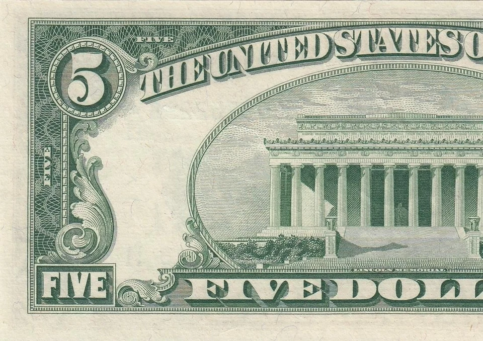 1950-B FEDERAL RESERVE NOTE "DALLAS" $5 **STAR NOTE** (( GEM UNC )) - Image 4 of 4