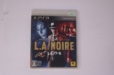 L.A. Noire PS3 Japanese Version (Japan Import) JPN