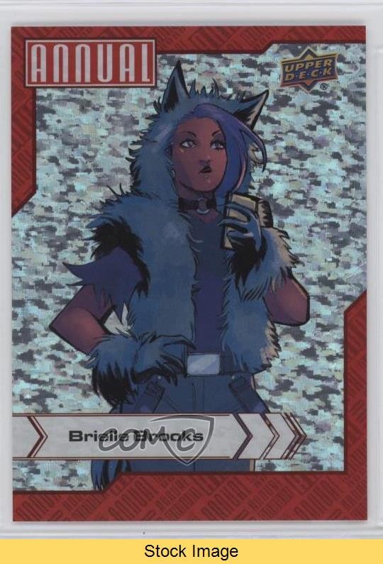 2022-23 Upper Deck Marvel Annual Silver Sparkle Brielle Brooks #12 READ r6v