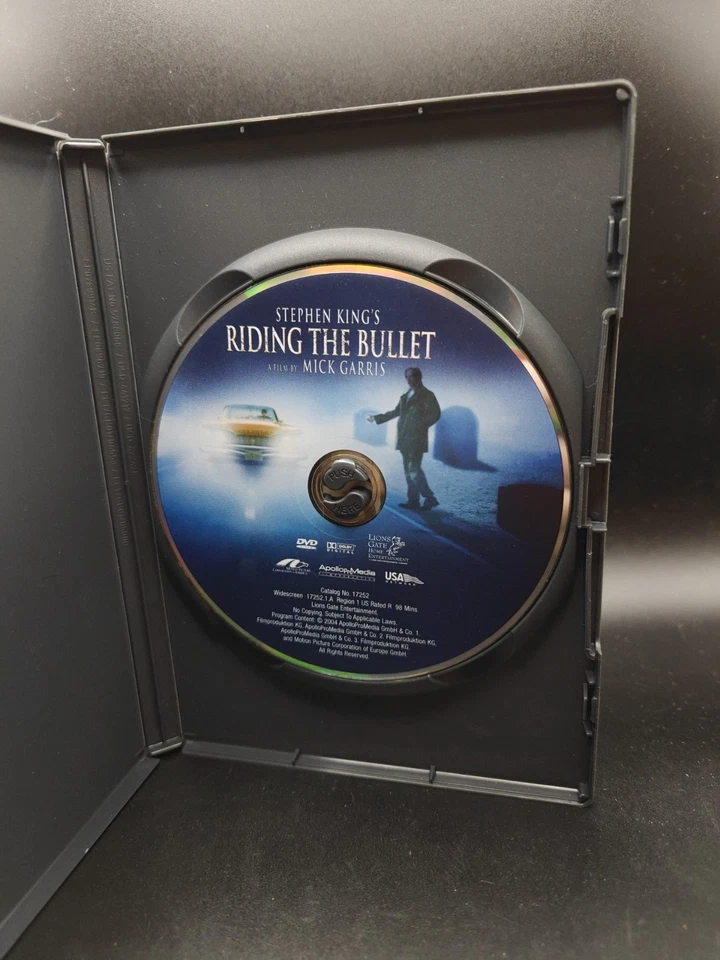 Stephen King's Riding the Bullet DVD Widescreen 2004 (David Arquette) - Image 3 of 3