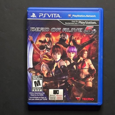 PS Vita Dead Or Alive 5 Plus 2013 Complete In Box