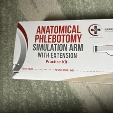 The Apprentice Doctor Anatomical Phlebotomy Simulation Arm/IV Practice Kit NEW