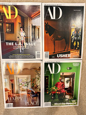 Architectural Digest 4-Issue Lot Mar/May/Jun/Sep 2026 Illustrated