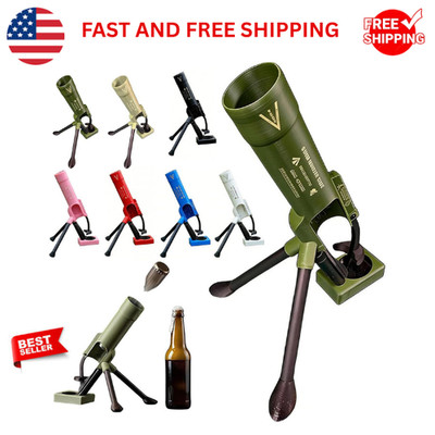 Mortar Bottle Opener, 51mm Beer Bottle Mortar Opener, Heavy-Duty Tactical Cap La
