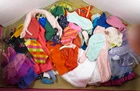 Large Lot Barbie Clothes TLC for parts, repair vtg 60s 70s 80s Mattel