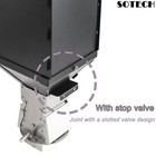 Outdoor Camping Stove Accessory Pellet Bin with Burner for Tent Stove (Black) — photo 7