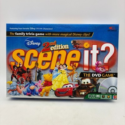 Disney Scene It DVD Game 2nd Edition COMPLETE ScreenLife 2007 Movies Trivia