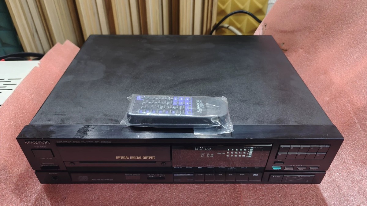 KENWOOD DP-990SG CDプレーヤー ✓🔥Kenwood DP-990SG CD Player Compact Audio Digital Black Working