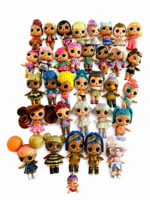 #ad Lot of LOL Surprise Dolls 33 MGA Mixed Series 1 Lil Sister $44.00