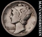 1923-S Mercury Dime- Silver- Scarce Better Date No Reserve #J3105