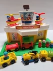Vintage Fisher Price Little People Play Family Jetport Airport With Extras