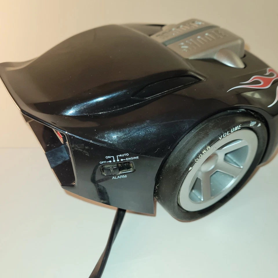 Collector Hot Wheels Car Alarm Clock Radio Mattel Works - Image 3 of 4