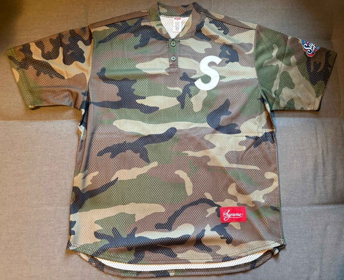 Supreme男式迷彩T恤| eBay