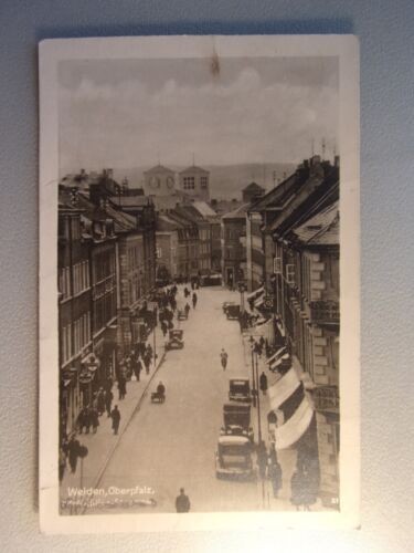 Postcard Weiden Upper Palatinate Adolf-Hitler-Str. (No.681)