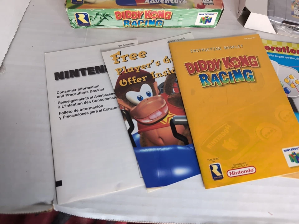 Diddy Kong Racing Nintendo 64 Only For N64 New Open Box - Image 2 of 4