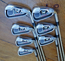 TaylorMade Tour Burner Irons 4-PW / Burner 105 stiff steel shafts / +1" & 2* Up