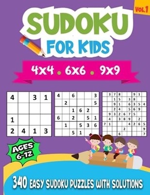 Sudoku For Kids Ages 6-12: 340 Easy..., Press, Firstwor