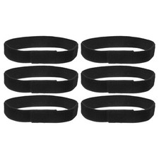 Boot Straps for Cowboy Boots [6PCS] - Ankle Leg Pant Straps - [Black-19.7IN]