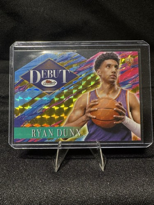 #ad 2025 Topps Finest Basketball Ryan Dunn Gold Geometric Refractor 44 50 $60.00