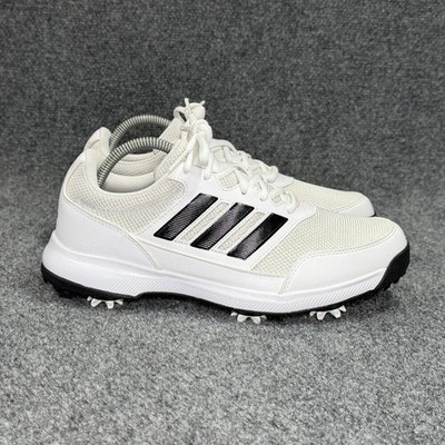 Adidas Tech Response 2.0 Golf Shoes Mens Size 9 White Athletic Lace Mesh Sneaker