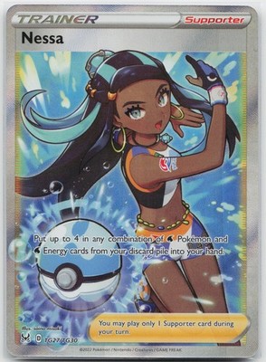 Nessa Holo Ultra Rare SWSH11: Lost Origin Trainer Gallery TG27/TG30 NM