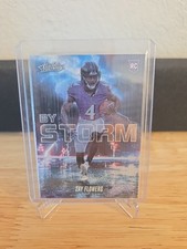 2023 Panini Absolute by Storm Zay Flowers #BST-11 (RC) Baltimore Ravens