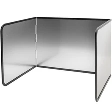 Splatter Guard for Frying Non-Stick 3 Sided Foldable Grease Splatter Screen2255