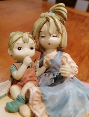 Demdaco Life Lessons Figur Vintage ''Story Time Snuggle'' 2000