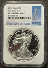 2019-S $1 SILVER AMERICAN EAGLE NGC PF70 First Day of Issue FDOI : 07358