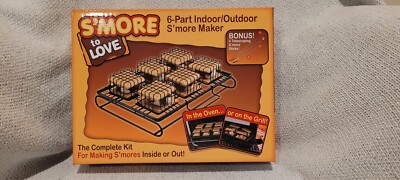 S'More to Love S'more Maker Kit with 4 Telescoping Roasting Sticks