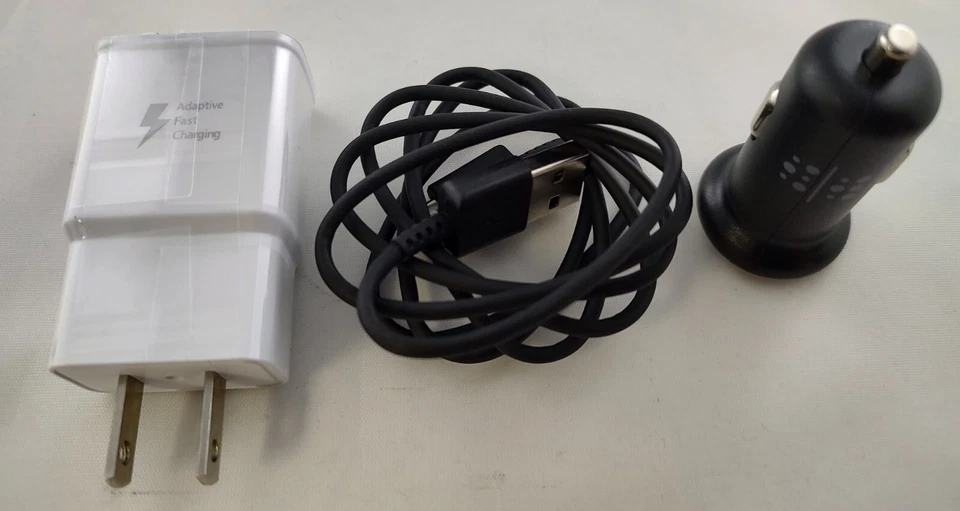 Fast Charger Wall Plug and USB Cable 15W for Samsung Galaxy Android Smartphones - Image 4 of 4