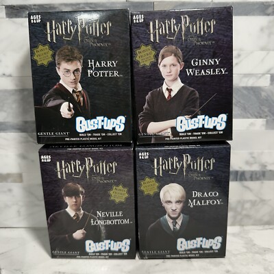 Harry Potter Order Of Phoenix Gentle Giant Model Collection Bust-ups Set Of 4