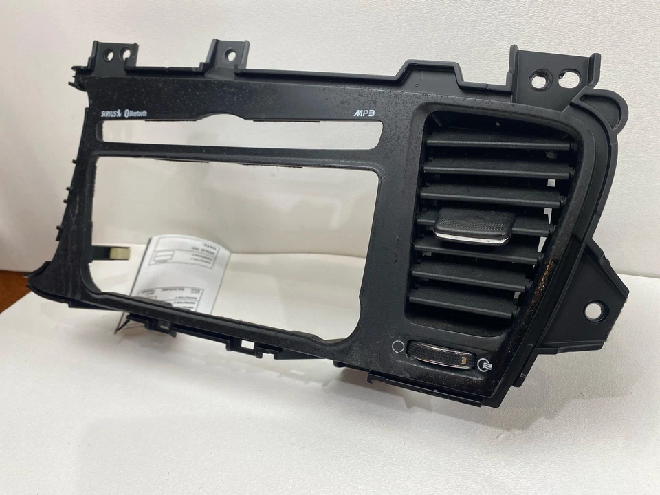 Se adapta a KIA OPTIMA 2011 2012 2013 tablero central radio bisel moldura con ventilación de aire OEM Foto 3 de 4