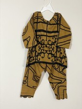 Pakistani Stitched Cotton Shalwar Kameez For Girls Ages 1-2 Years